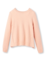 編地切り替えニット/グリーン(022)