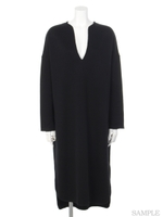 [fw別注]【BED&BREAKFAST】Big Dress/BLACK