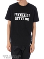 【AZUL by moussy】BEATLES LETITBE クルーネック半袖T/WHT