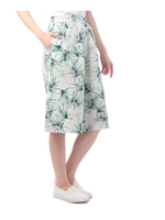 ボタニカルガウチョパンツ/オフホワイト(103)