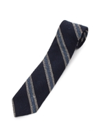 BREUER ストライプ柄ネクタイ/ダークブラウン(143)