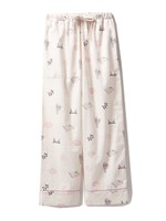 piqueモチーフロングパンツ/OWHT