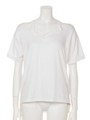 ショルダーカットVネックTOPS/MOCA