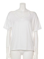 ショルダーカットVネックTOPS/MOCA
