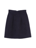 フラワーフィルムＪＱスカート/ワイン(070)