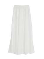 ボリュームロングスカート/オフホワイト