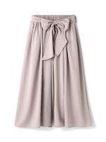 GEORGETTE GAUCHO PANTS/グレー(021)