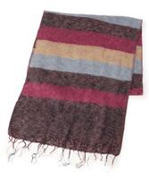 ストライプ柄ストール