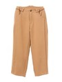 ソフトコクーンクロップトパンツ/ベージュ