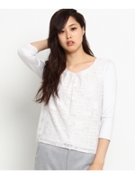 ルルレースプルオーバー/パープル系(080)