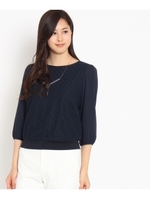 【STORY10月号掲載】オプティカルレースプルオーバー/ブルー系(094)