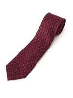 市松ドット柄ネクタイ/ネイビー(293)