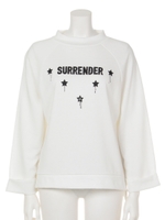 BADDIESハイネックトレーナー/グレー