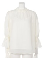 フラウンスブラウス/IVOY