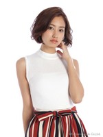 ノースリーブリブニット/ホワイト