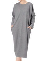 【AZUL ENCANTO】カットツイルコクーンワンピース/T.GRY