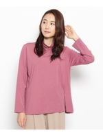 ソフトベアテンプルハイネックプルオーバー/ラズベリーピンク(073)