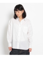 タイプライターコットンシャツ/ホワイト(001)