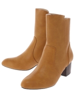 ショートブーツ/ブラック