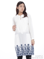 フラワーベッドレースワンピース/オフホワイト