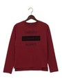 BOX3段ロゴロング/Tシャツ/グレー