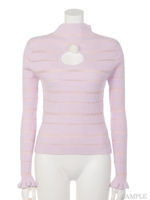 SN Love Ponニット/ラベンダー