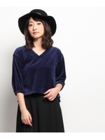 前後アシメコールプルオーバー/ブラック(019)