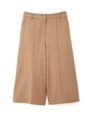 ドビーツイルフレアパンツ/ベージュ(040)