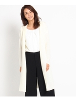 フーディーニットカーディガン/ホワイト(002)