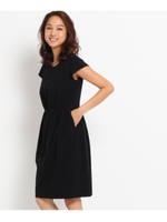 ミラノリブタックワンピース/ブラウン(042)