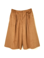 スエードガウチョパンツ/ベージュ(042)