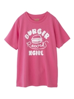 【X-GIRL×BURGER RECORDS】S/S TEE/ピンク