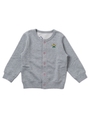 SWEAT CARDIGAN LOGO (12M〜3T)/ピンク