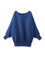 [S]ドルマンニットプルオーバー/レッド(062)