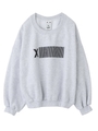GIMIC CREW SWEAT TOP/ホワイト
