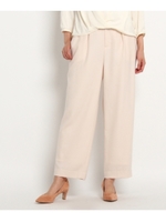 ワンタックボタニーワイドパンツ/ライトベージュ(051)