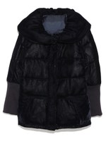 【emmi yoga】パディングベロアブルゾン/GRY