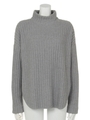 【BED&BREAKFAST】LOW GAUGE WAFFLE High neck/GRAY