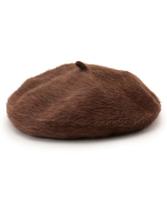 アンゴラ混ベレー帽