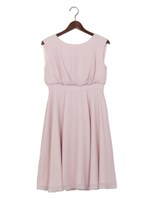 JPCL ウエスト切り替え フレアワンピース / 結婚式 ワンピース / オケージョン / 二次会 ワンピース / 披露宴 / フォーマル / パーティー / PARTY/LT.Pink