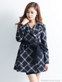 LADY WOOL TRENCH CT/オフホワイト