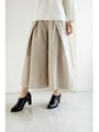 【AZUL by moussy】タックフレアキュロットパンツ/D/CAM