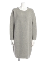 【CLASSYコラボ】ラムウールコーディガン/グレー