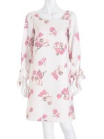 ブーケフラワーミディOP/ネイビー