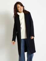 ベーシックジャスティンチェスターコート/DARKNAVY