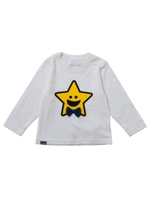 L/S TEE BOW TIE (4T〜7T)/ホワイト