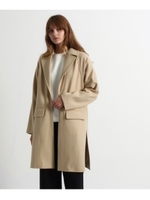 Munich 圧縮ウールコート/ライトベージュ(051)