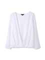２ＷＡＹストレッチブラウス/ホワイト(030)