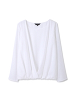 ２ＷＡＹストレッチブラウス/ホワイト(030)