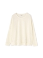 ＴＲミル起毛プルオーバー/ホワイト(030)